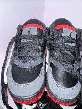 Jordan Kids Sneakers in Black, Gray and Red